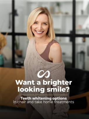 WANT A WHITER, BRIGHTER SMILE?