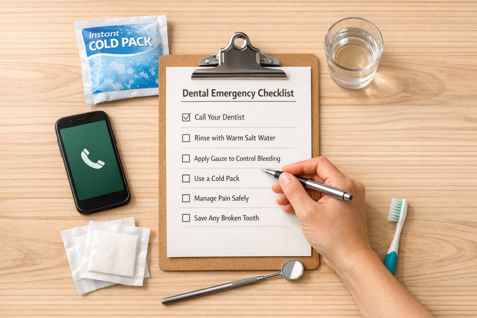 Dental Emergency Checklist: Act Fast!