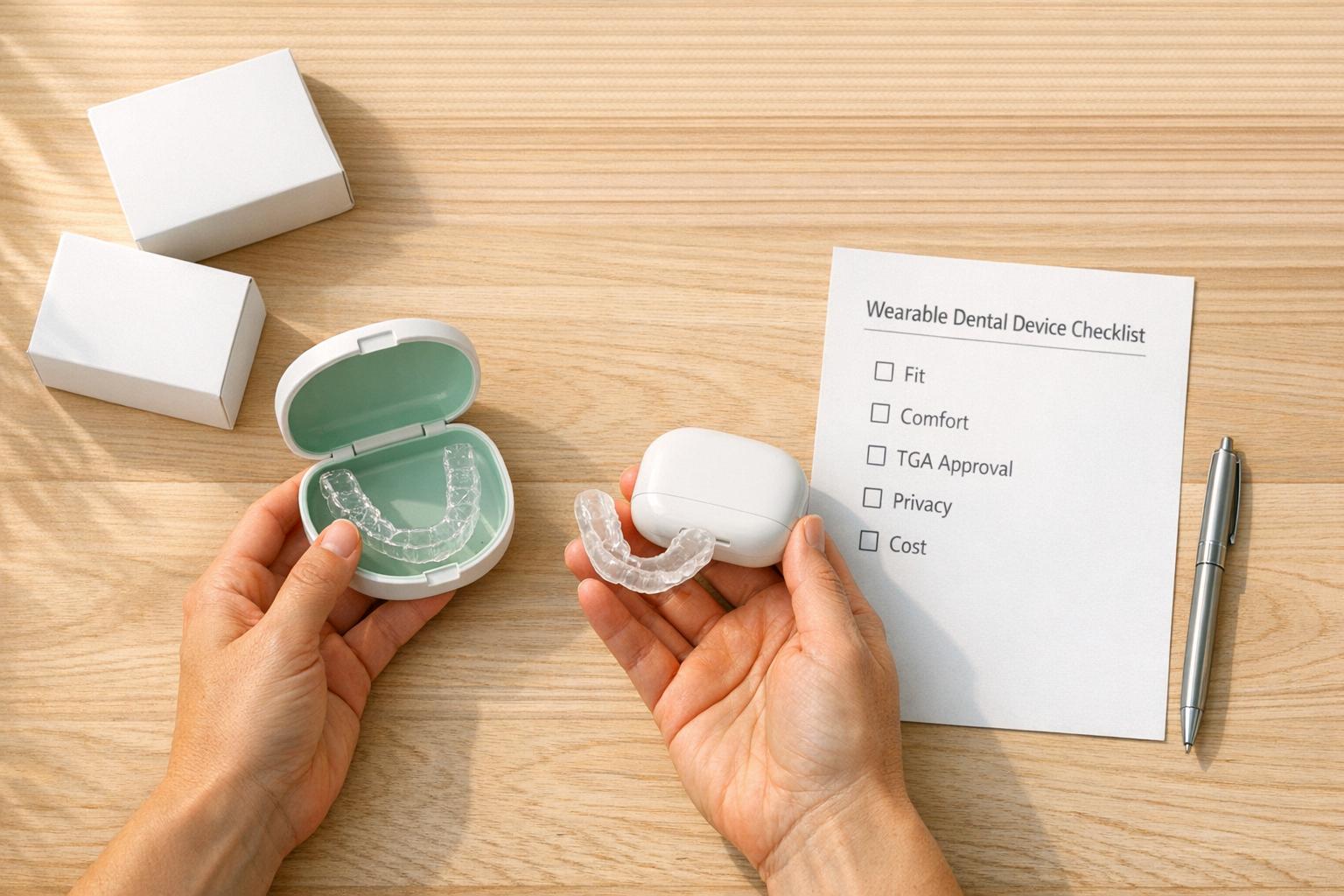 Checklist for Choosing Wearable Dental Devices