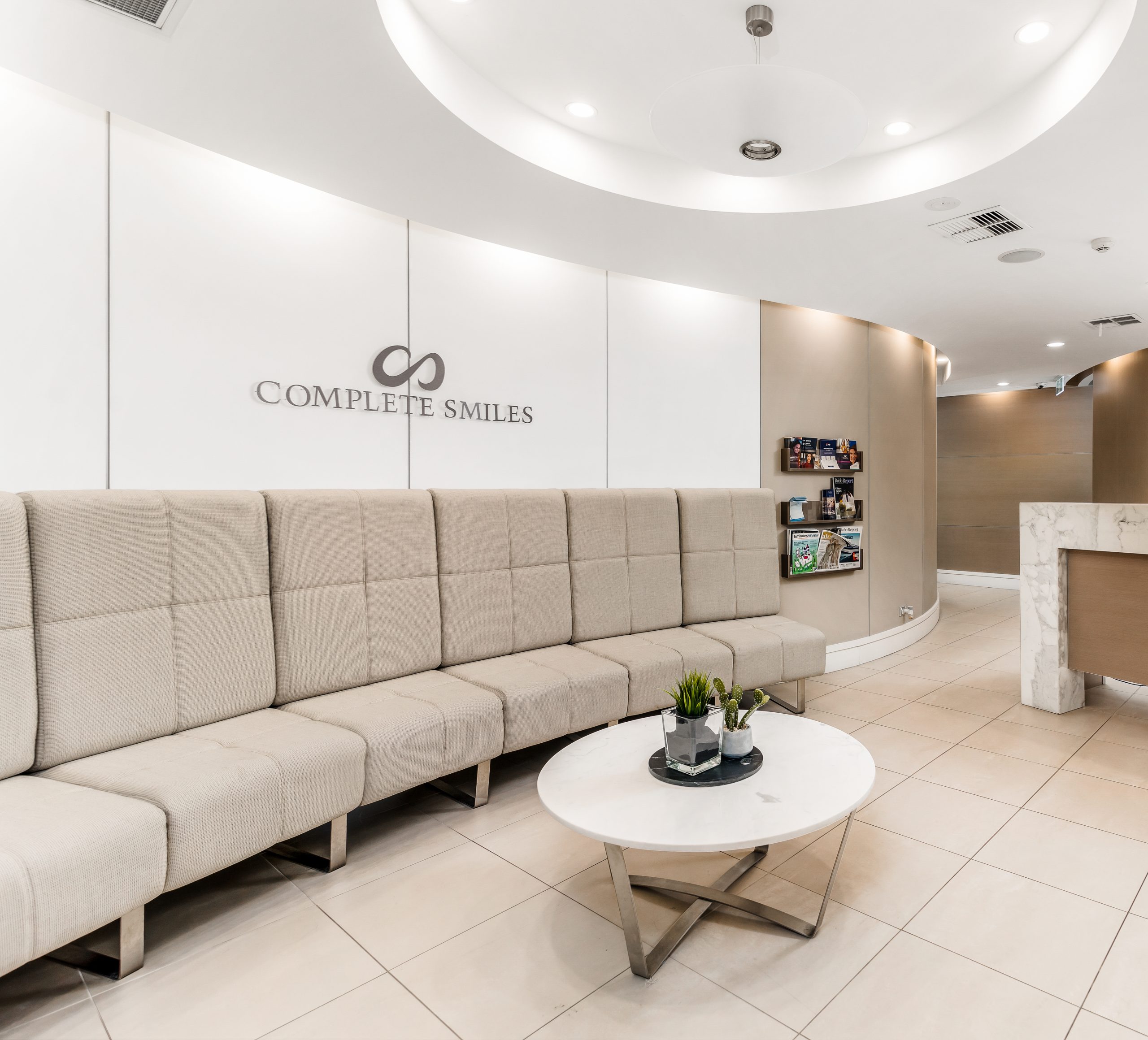 clinic reception area_